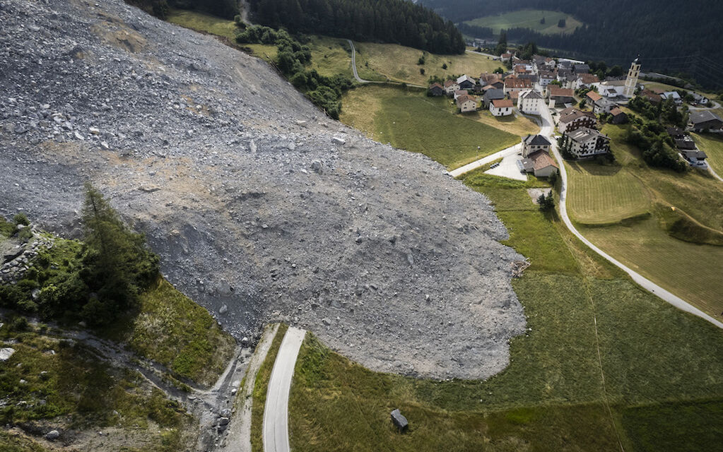 Brienz: Prevista La Galleria Di Drenaggio - Il Grigione Italiano