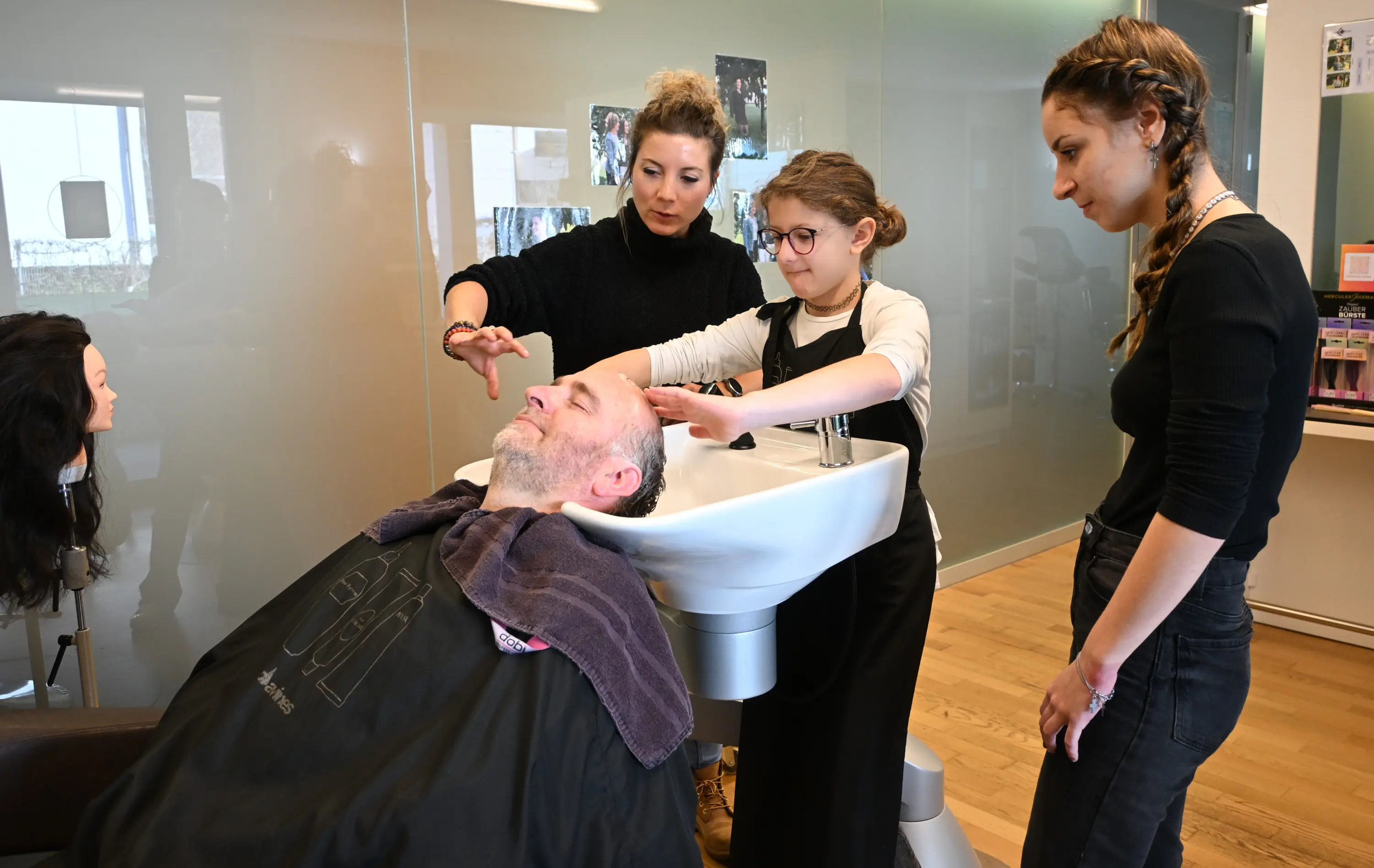 Giornata Nuovo Futuro la parrucchiera.