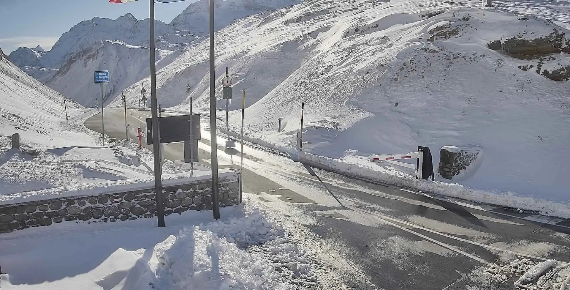 Chiusura invernale Passo Forcola di Livigno 24.11.2025